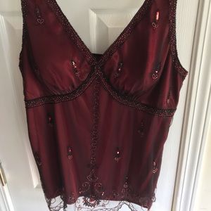 Beautiful showstopper!!!  Dressy Camisole ❤️